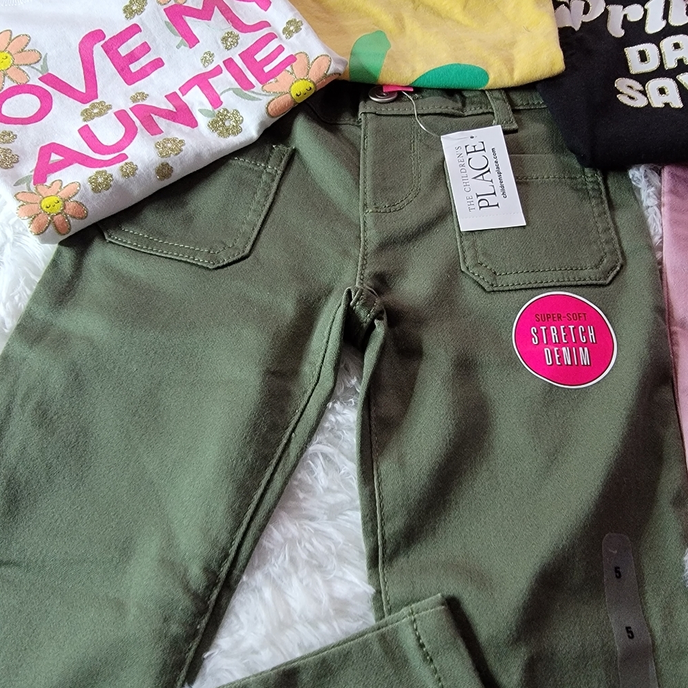 Children's Place Girls Bundle of 6 size 5 - Picture 2 of 12